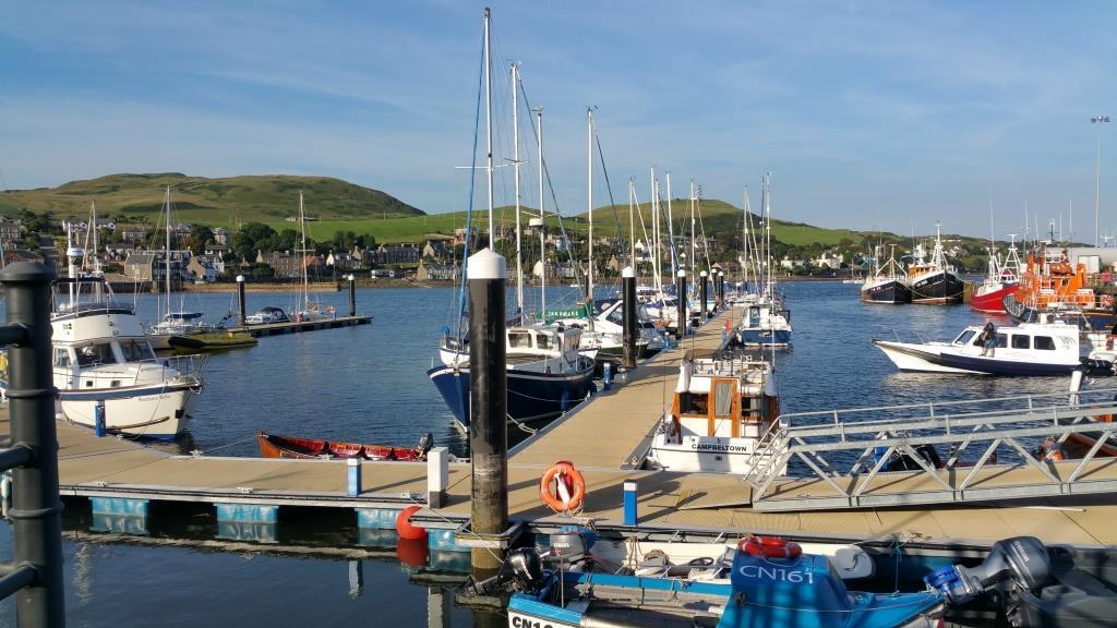 Campbeltown Marina: top marinas and anchorages in Scotland, United Kingdom.